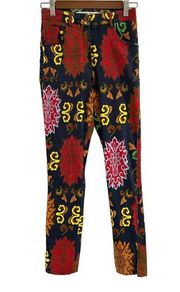 Gretchen Scott Womens Red Turkish Size XS Gripeless Delight Pull-On Pants