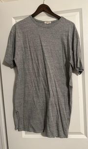 Gray T-shirt Dress