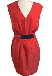 🎉HP🎉  fitted red belted cocktail minidress / 6 / Excellent condition