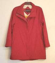 Pendleton women's red wool blend field coat size M