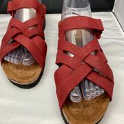 Women's Spring Step Sandals, Cork Footbed, US Size 10, NWOT