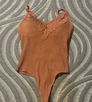 PINK by VS Brown Bodysuit