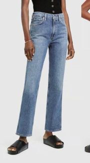 Citizens Of Humanity Womens Daphne High Rise Jeans Size 26 Shadow Bloom