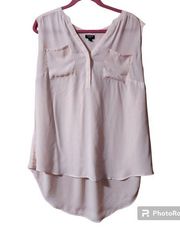 Torrid size 2 light pink harper pullover Sleeveless blouse