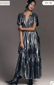 Somerset Maxi Dress Metallic Edition