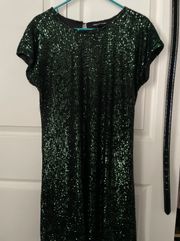 Green Sparkle Dress