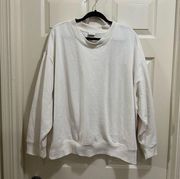 A new day crewneck cream colored sweatshirt size 3X