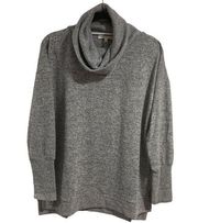 C&C California sweater tunic gray medium‎ NWT super soft loose turtleneck