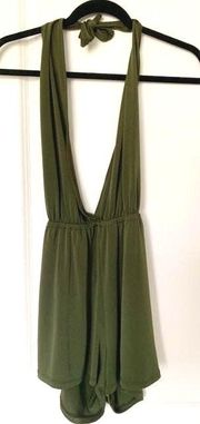 Olive Green Romper