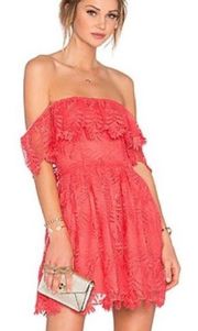 Off the Shoulder lace dress