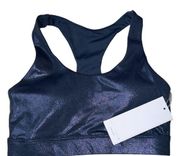 Anthropologie All Fenix Sports Bra Liquid Navy NWT XS