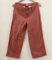 Cropped Wide Leg Trousers Size 4