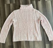 Pink Turtleneck Sweater size XL 