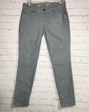 The Limited Denim Skinny Leg 917 6 Gray Cotton Blend 30x29 8in Rise Low Rise EUC