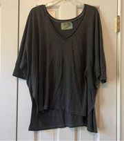 Nation LTD Grey Oversized T-Shirt