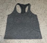 Lululemon  grey swiftly tech tank race length size 10