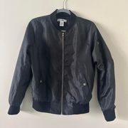 Say What? Black Bomber Jacket