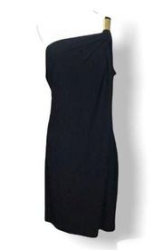 Michael Kors One Shoulder Cocktail Dress