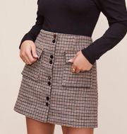 KIRA PLAID SKIRT