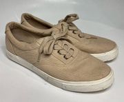 ASOS designs cream canvas sneakers size 9