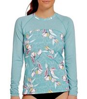 CALIA by Carrie Underwood Long Sleeve Rash Guard S