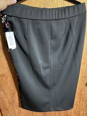 NWT Sequins Black Skirt