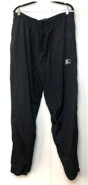 Vintage STARTER Nylon Jogger Pants Black