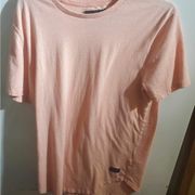 Abercrombie & Fitch  size medium soft tee light orange/peach bust 36 inches