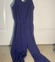 Navy jumpsuit small