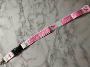 Pink Victoria’s secret’s lanyard