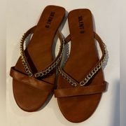 Silent D Honey Chain Sandals