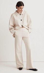 Ponte Wide-Leg Pants