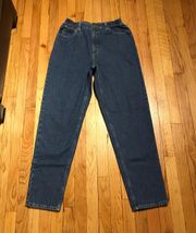 L.L.Bean Vintage Culottes Relaxed Slim Tomboy Boyfriend High Rise Mom Denim Baggy