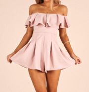 Blush Romper Dress