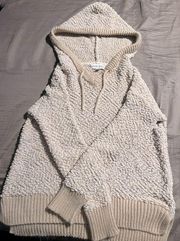 NWOT Knox Rose textured Soft Hooded Cardigan XS