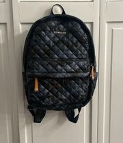 Quilted Navy & Black Tote