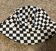 Checkered Bucket Hat