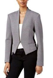 RACHEL Rachel Roy Frankie Striped Open Blazer