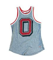 Homage Ohio State Buckeyes Tank Top Women's Small Gray Block O