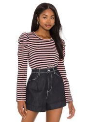 Talia Striped Sweatshirt