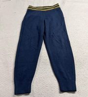 x JW Anderson Blue Knit Sweatpants Joggers With Pockets Size Medium