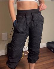 Kyodan  RBX womens size small capri cropped pants athletic wear camoflauge black
