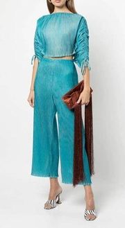 Banu Mini Fringe Clutch in Topaz NWT $458