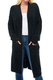 Black Long Cardigan