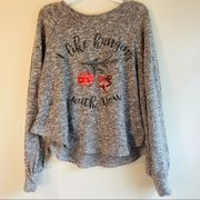 Paper Crane Festive Holiday Sweater