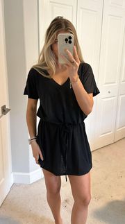 Amazon Drawstring Waist Mini Dress