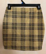 Plaid Skirt 