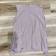 Elan Loose Fit Striped Tank Top Women’s Large