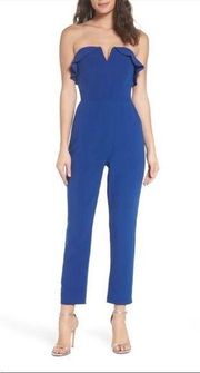 Adelyn rae teal jumpsuit L