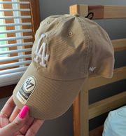 tan LA ‘47 baseball hat